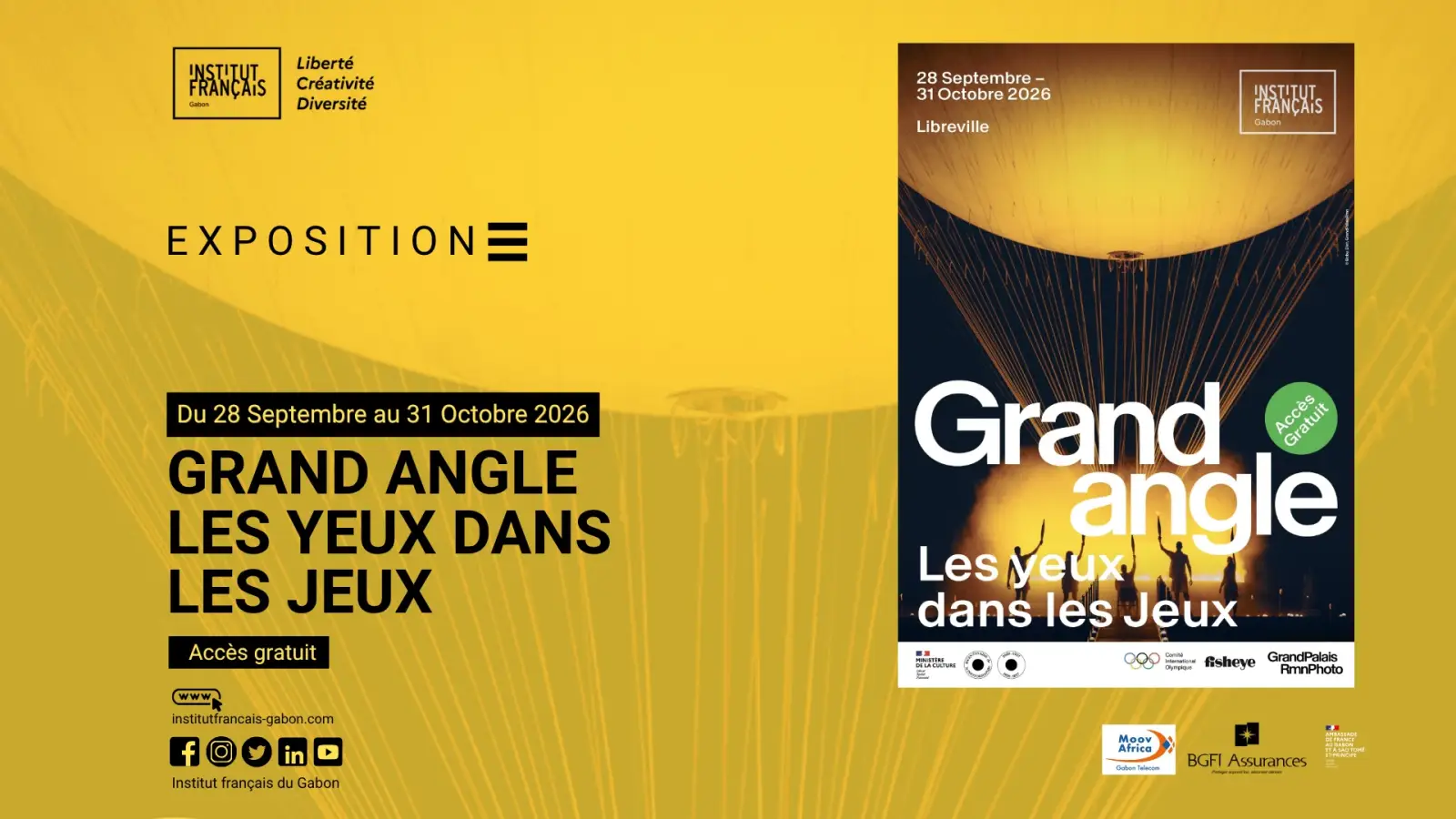 Exposition : Grand angle – Les yeux dans les Jeux