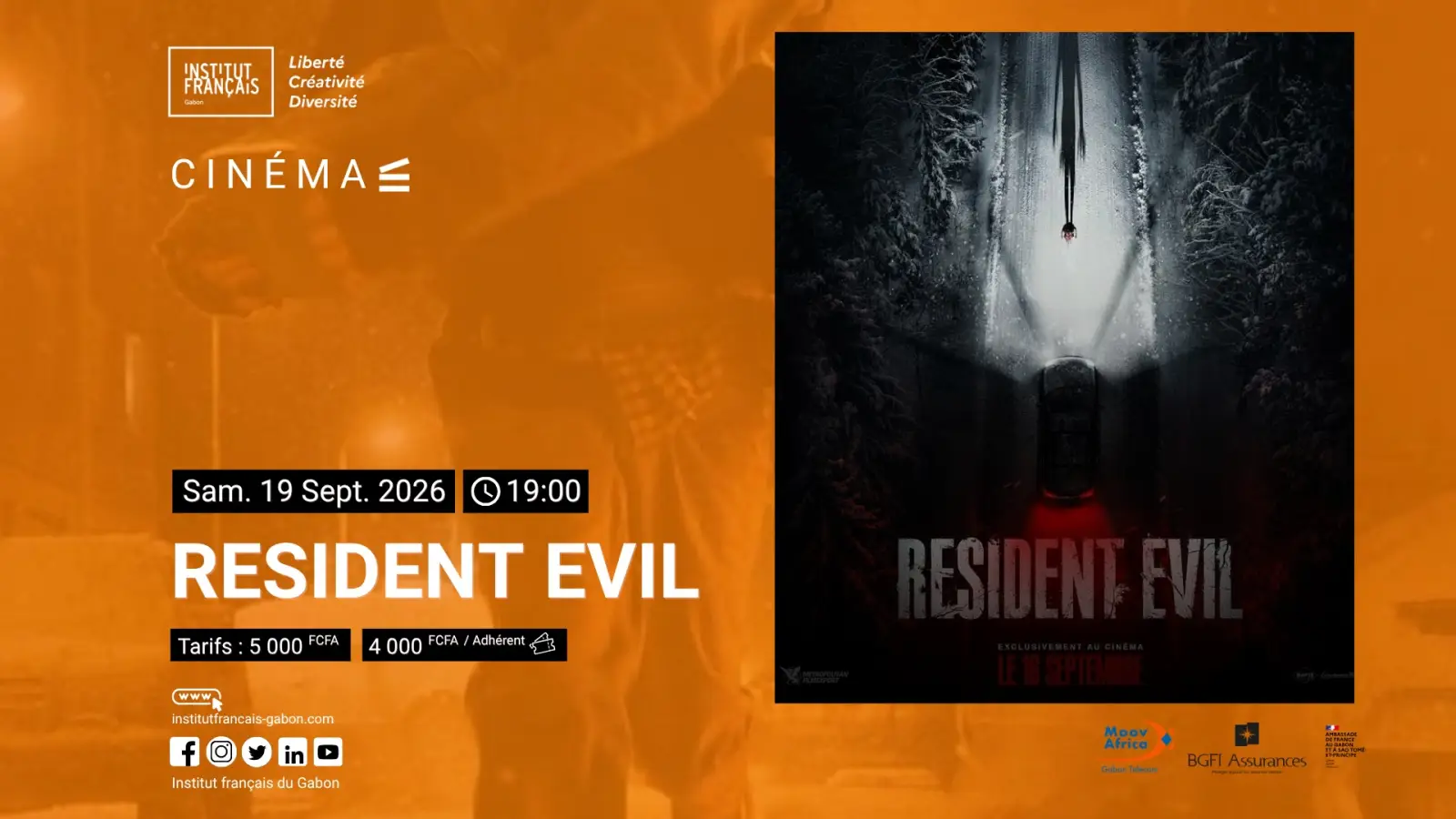 Cinéma : Resident evil