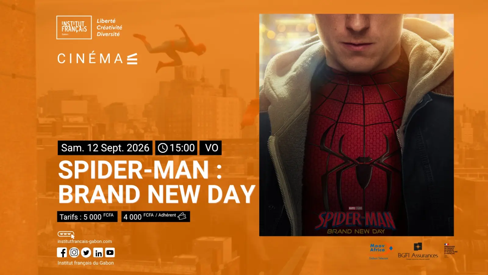 Cinéma : Spider-man - brand New day VF