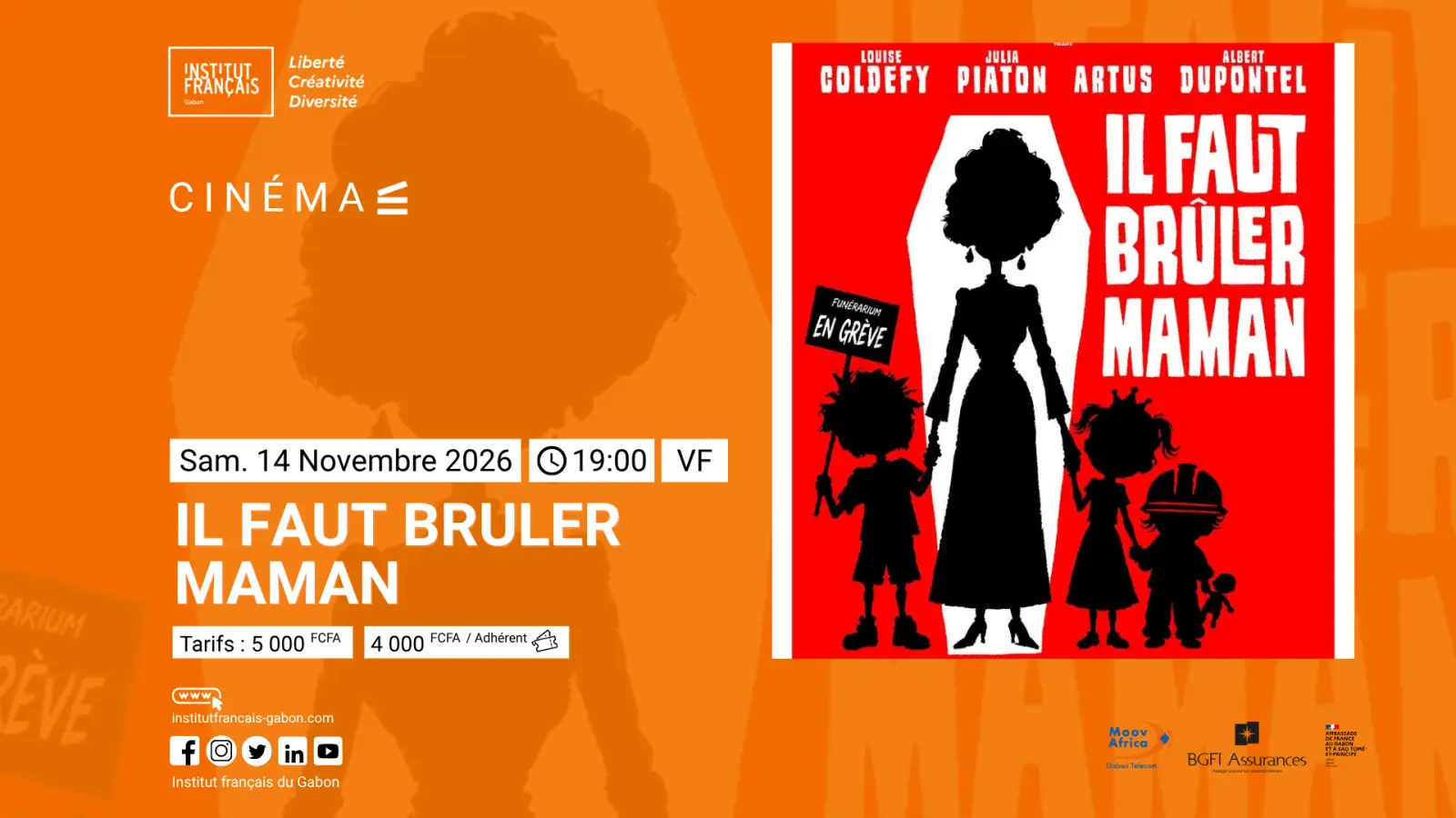 Cinéma : Il faut brûler Maman – VF
